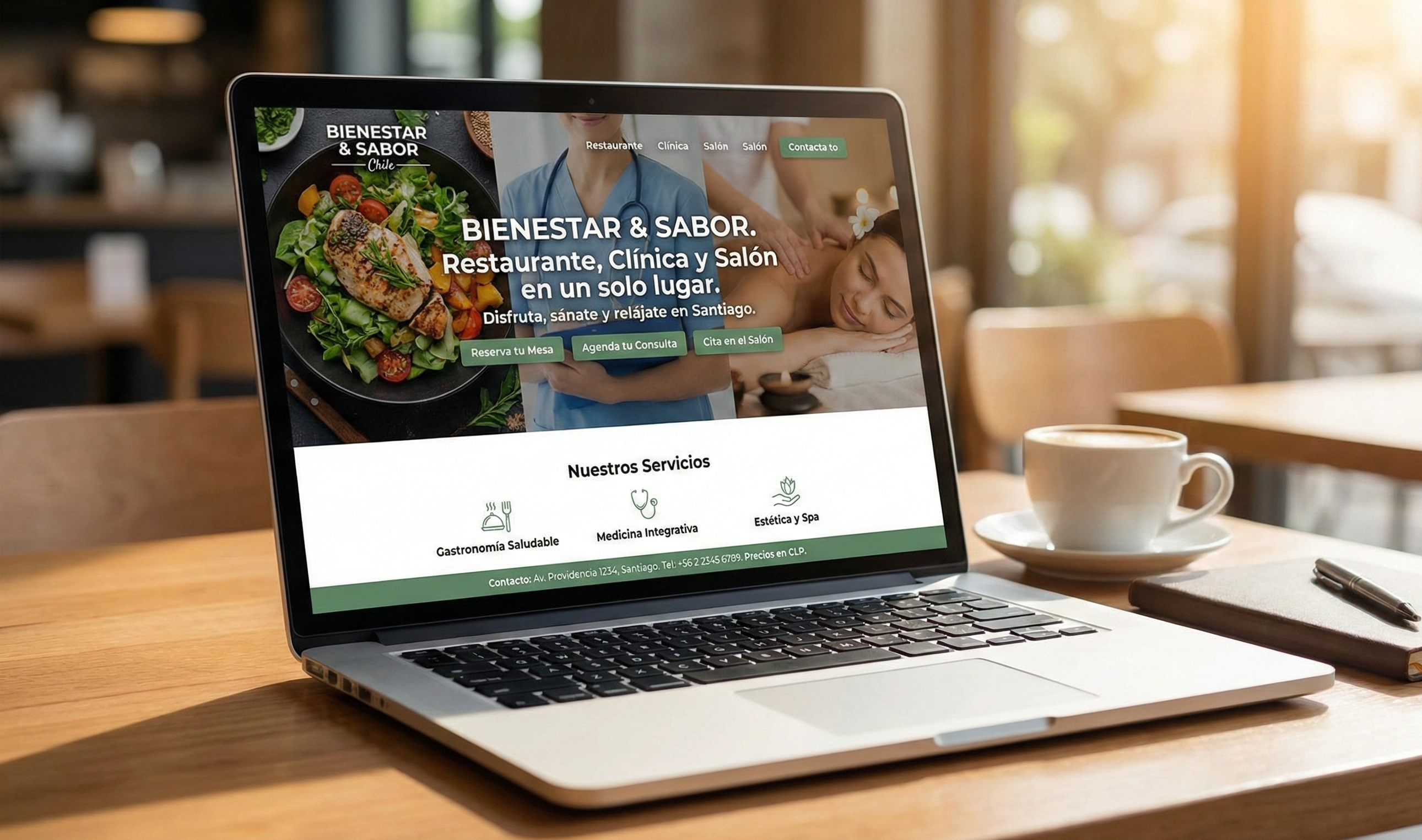 Vista previa del Sistema de Reservas para Restaurantes